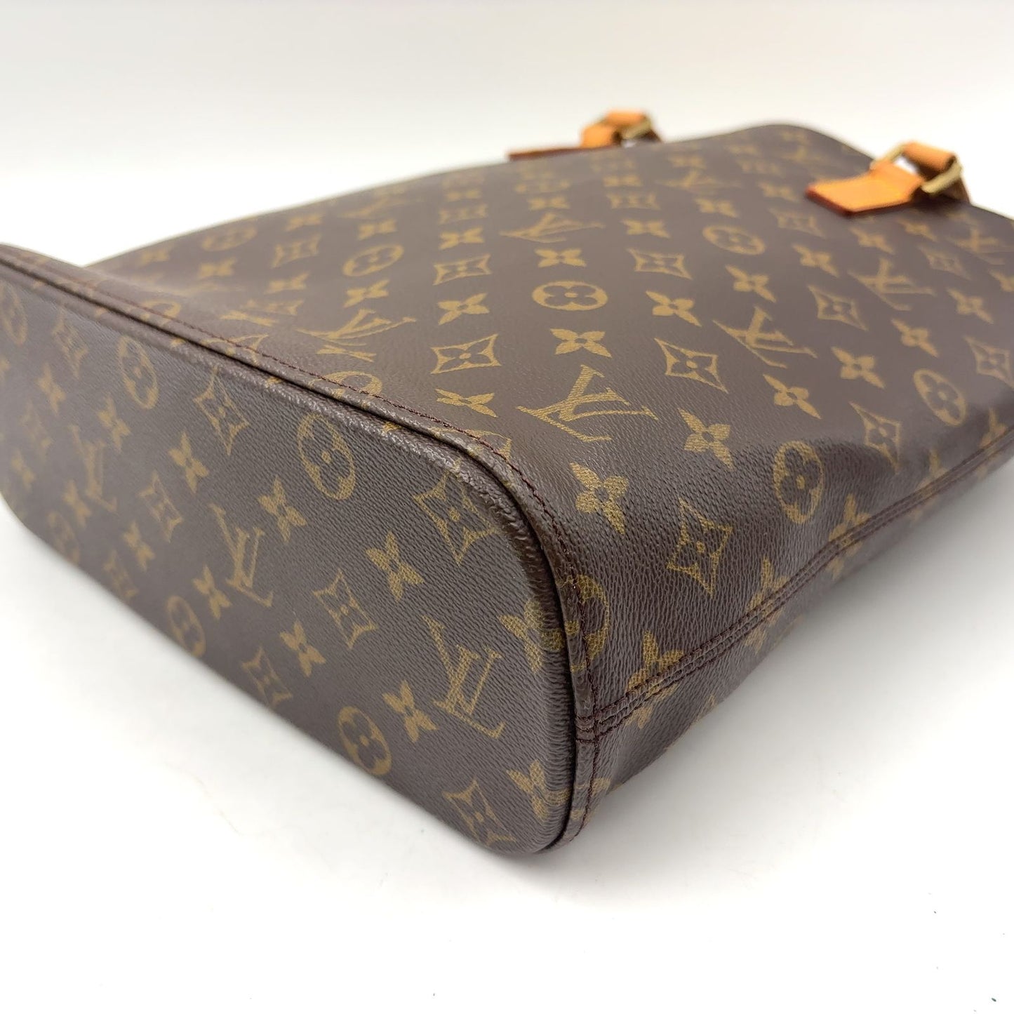 Louis Vuitton Vavin GM Monogram Leather Brown Tote Gold — view 8