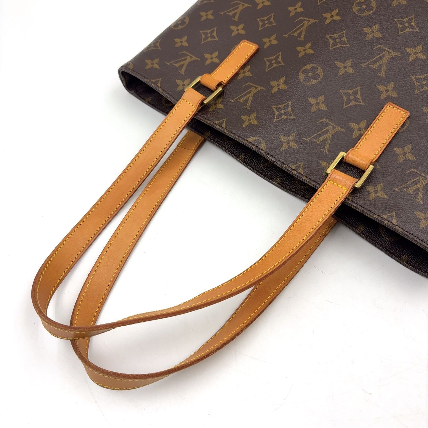 Louis Vuitton Vavin GM Monogram Leather Brown Tote Gold — view 5