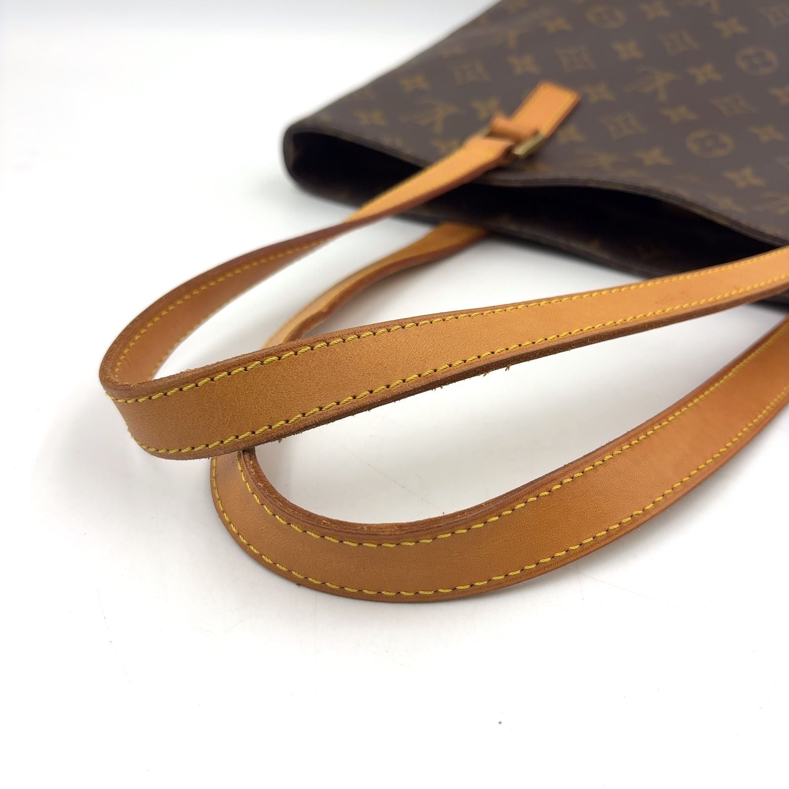 Louis Vuitton Vavin GM Monogram Leather Brown Tote Gold — view 6