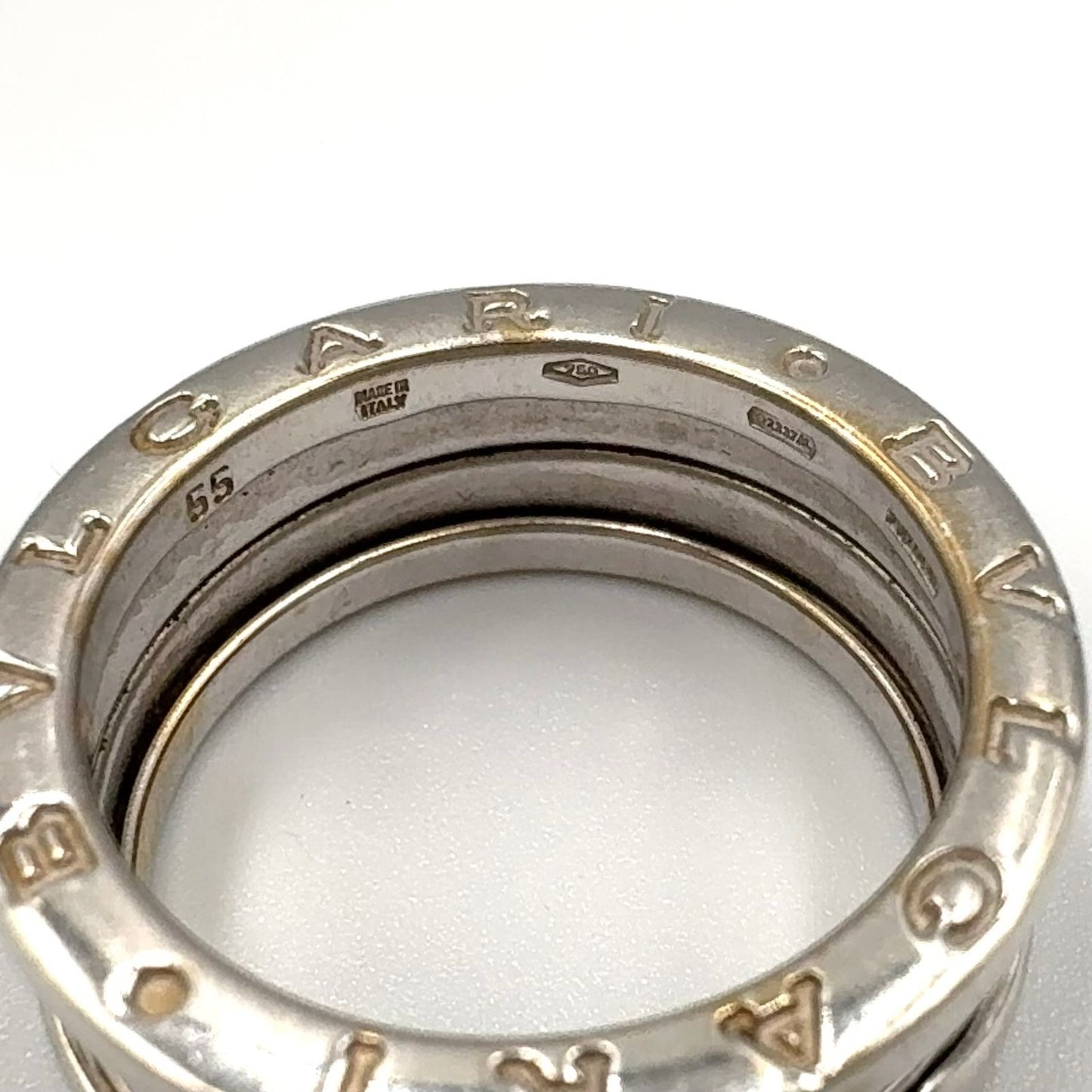 Bvlgari B-zero One White Gold Ring — view 4