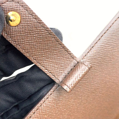 Louis Vuitton Agenda PM Damier Brown Notebook Cover Gold — view 7