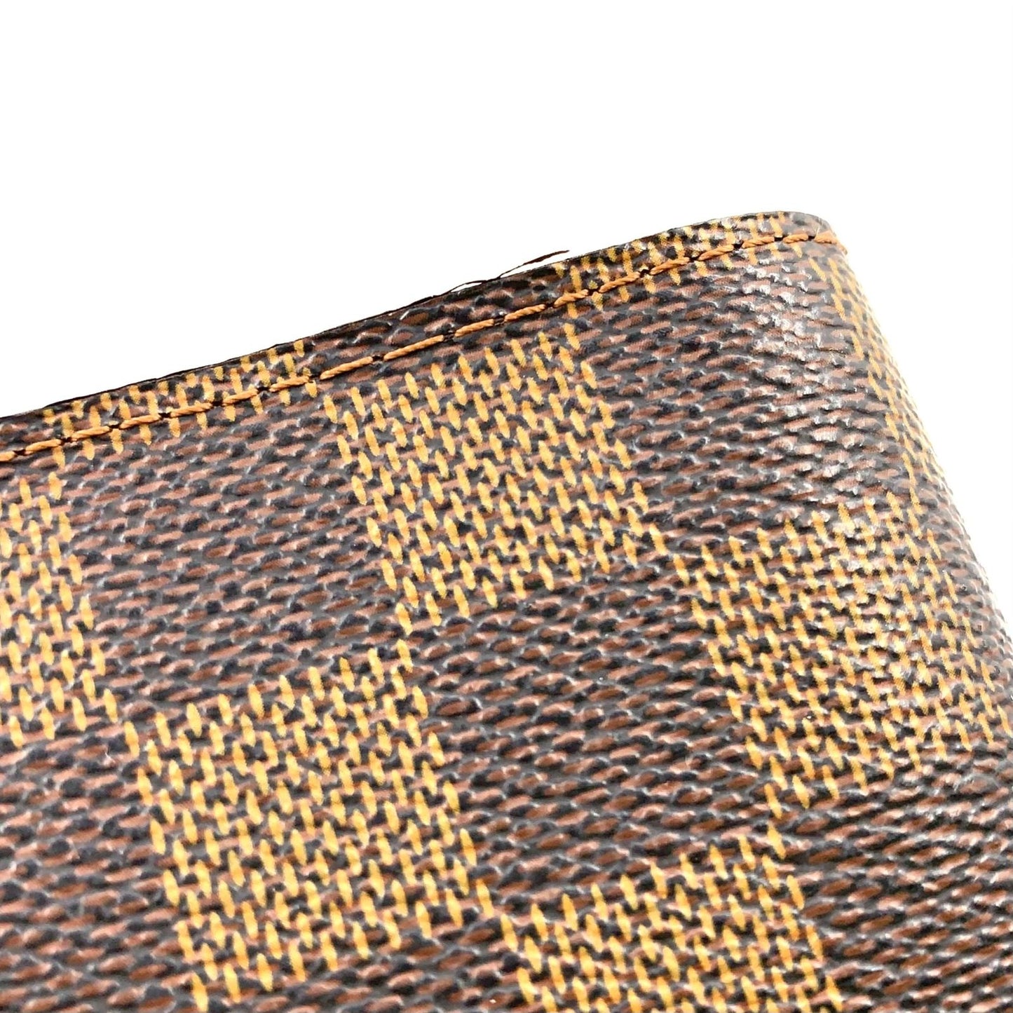 Louis Vuitton Agenda PM Damier Brown Notebook Cover Gold — view 9
