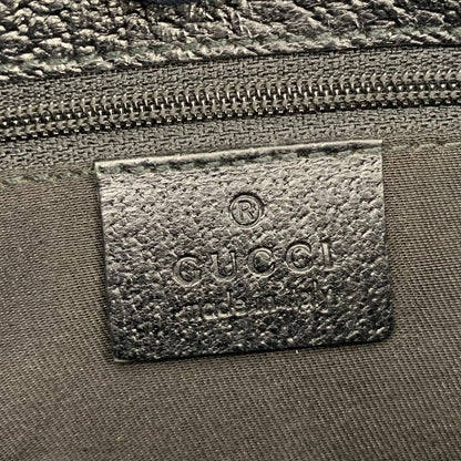 Gucci GG Canvas Black Belt Bag Silver — view 3