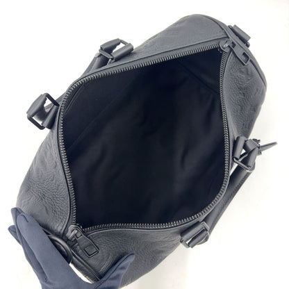 Louis Vuitton Keepall Bandouliere 35 2-Way Shoulder Initials Leather Black — view 3