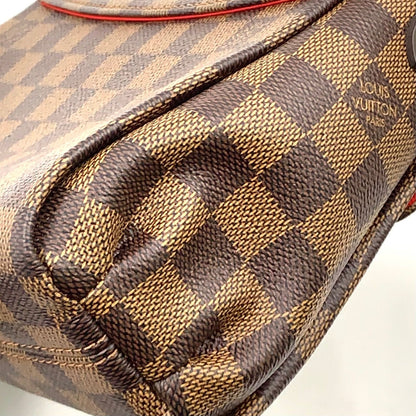 Louis Vuitton Croisette Damier Ebene 2-Way Shoulder Leather Brown Handbag Gold — view 8