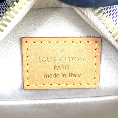 Louis Vuitton Chapeau Speule PM Damier Azur Canvas White Shoulder Bag Gold — view 3