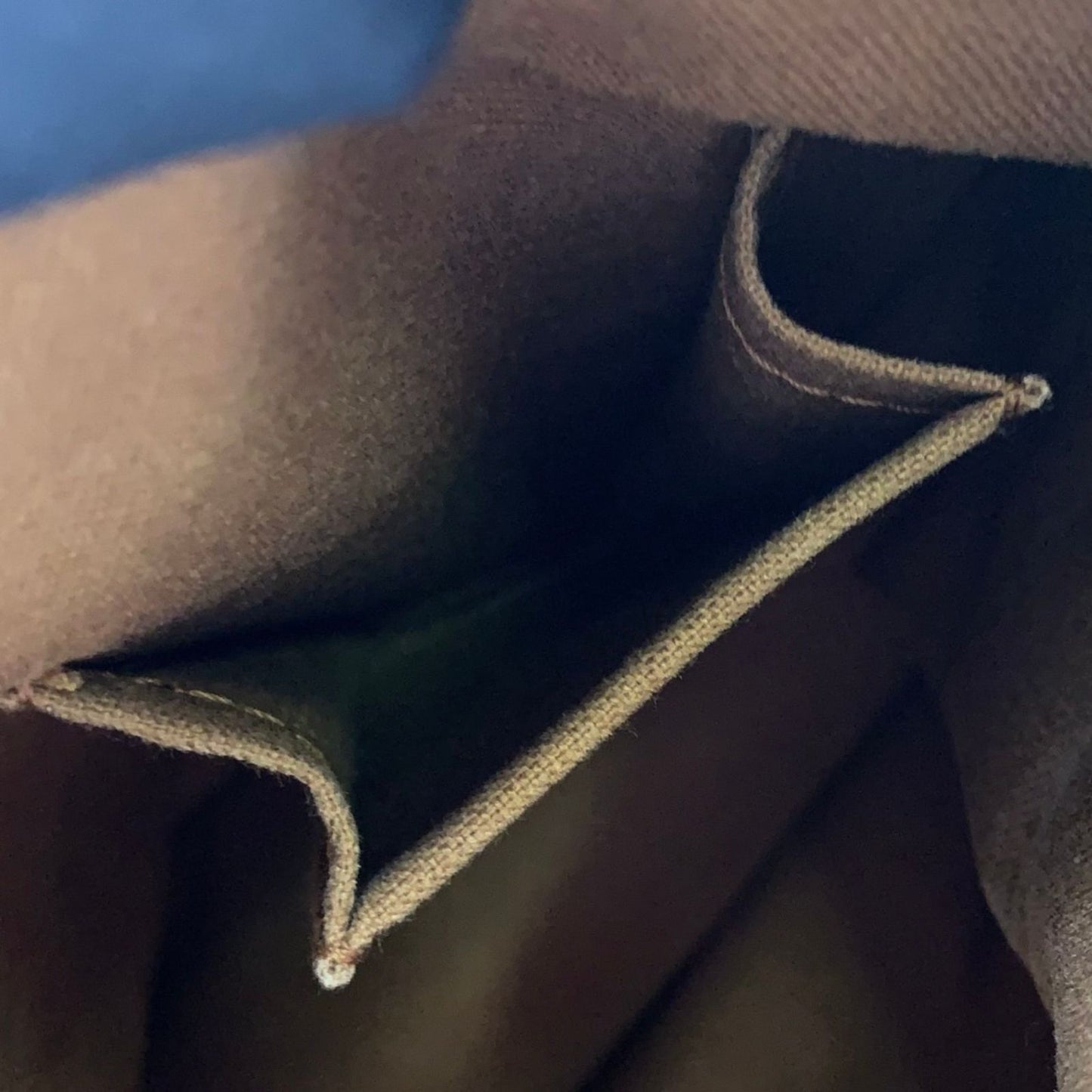 Louis Vuitton Batignolles Oriental Monogram Leather Brown Tote Gold — view 7