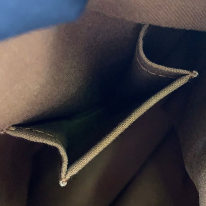 Louis Vuitton Batignolles Oriental Monogram Leather Brown Tote Gold — view 7
