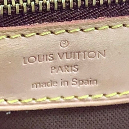 Louis Vuitton Batignolles Oriental Monogram Leather Brown Tote Gold — view 3