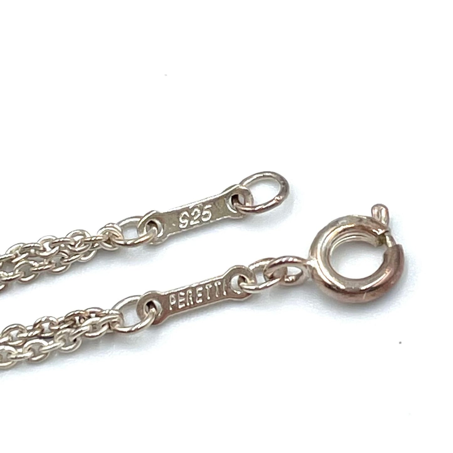 Tiffany & Co Infinity Double Chain Silver Necklace — view 8