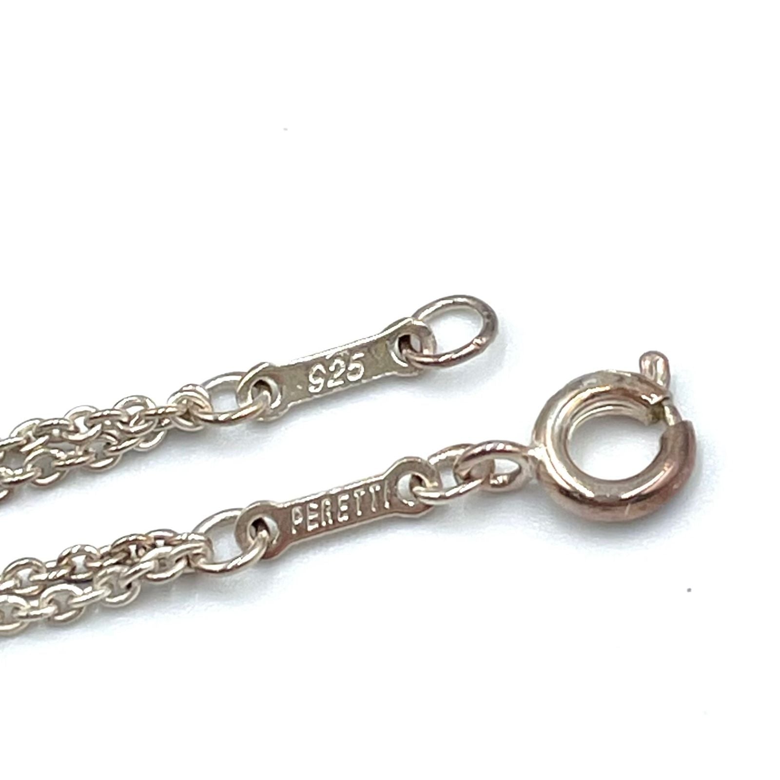 Tiffany & Co Infinity Double Chain Silver Necklace — view 8