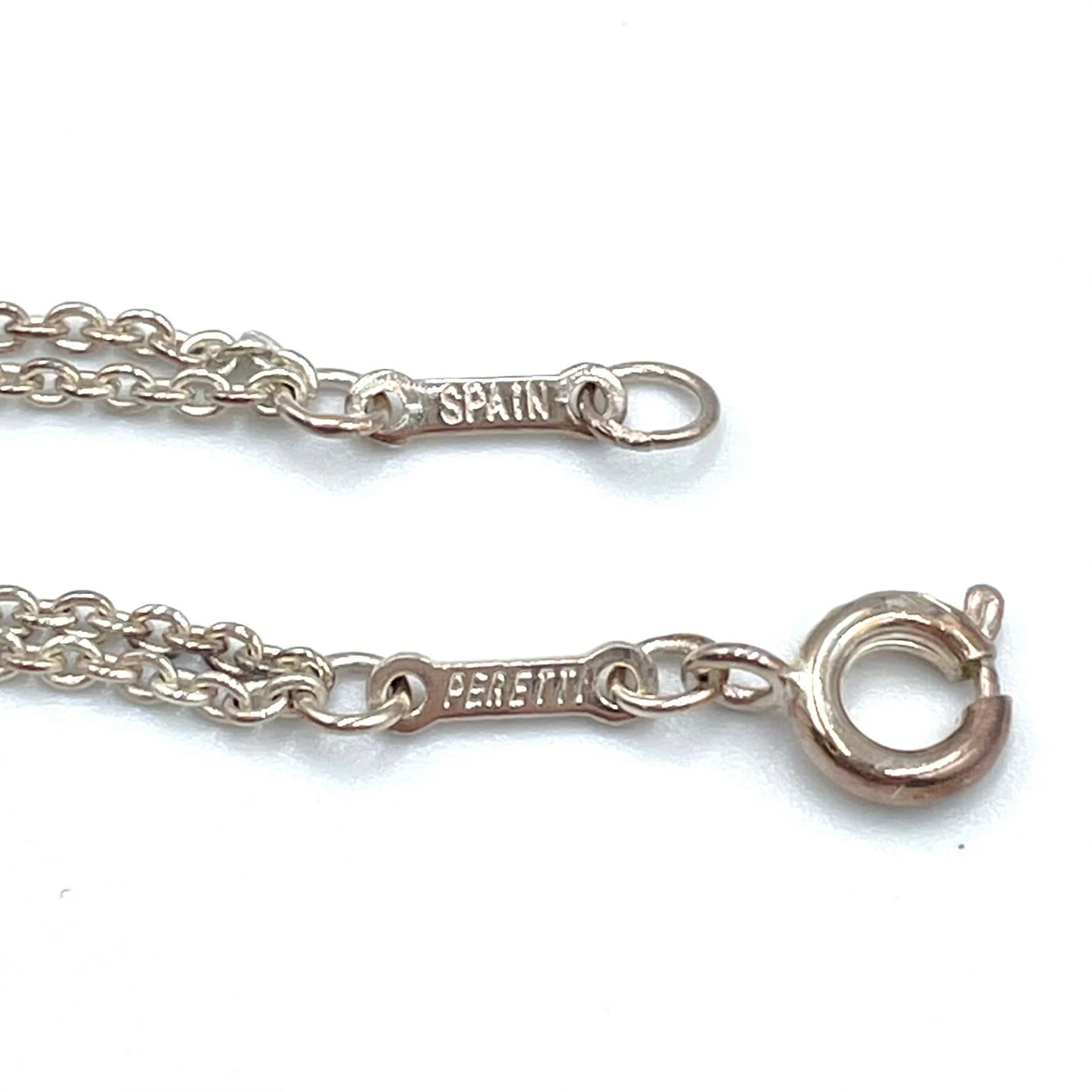 Tiffany & Co Infinity Double Chain Silver Necklace — view 5