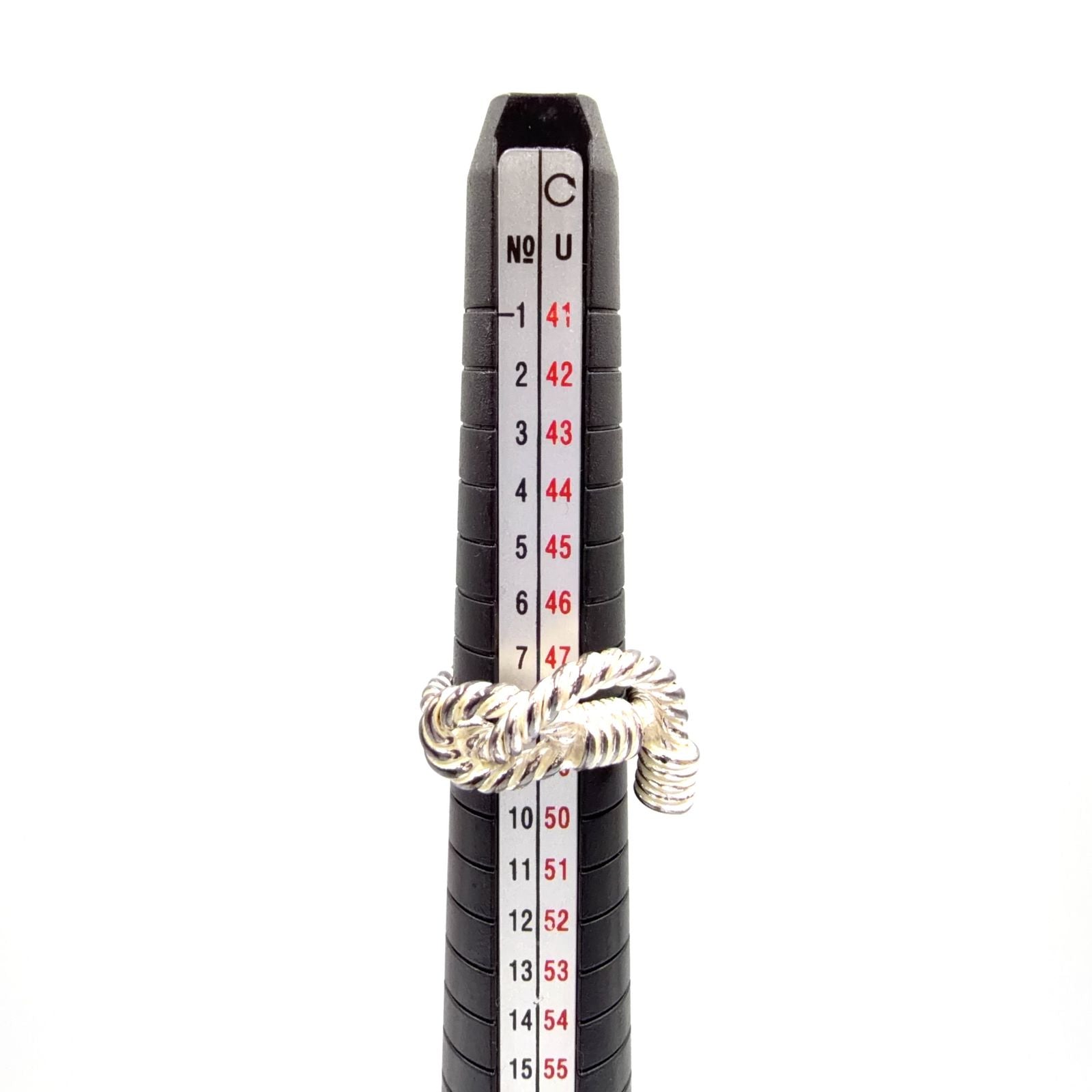 Hermes O-dienne Silver Ring — view 9