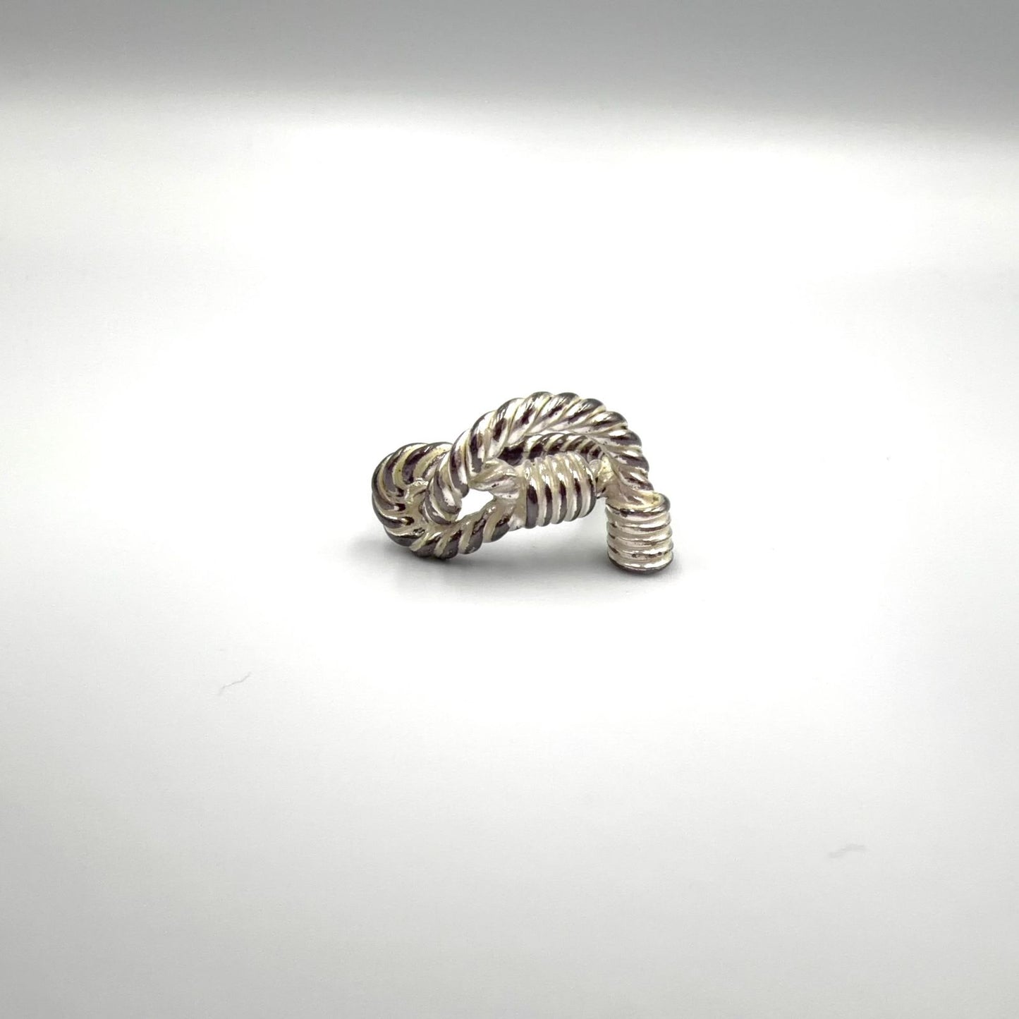 Hermes O-dienne Silver Ring