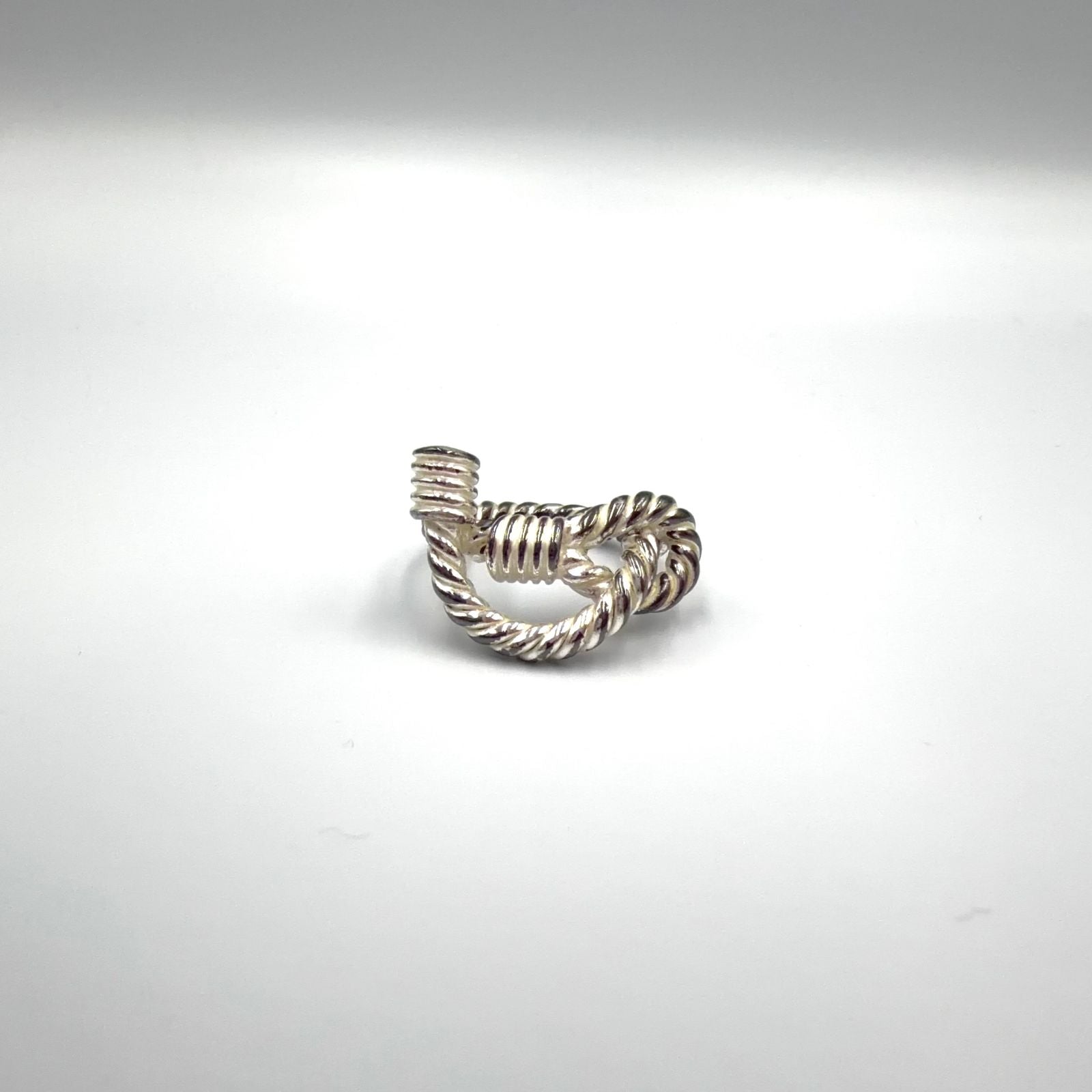 Hermes O-dienne Silver Ring — view 5
