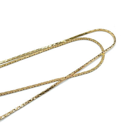 Dior Oval Oblique Line Stone Gold Black Necklace — view 6