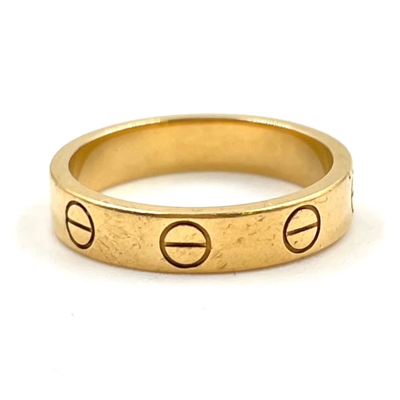 Cartier Mini Love Yellow Gold Ring — view 2
