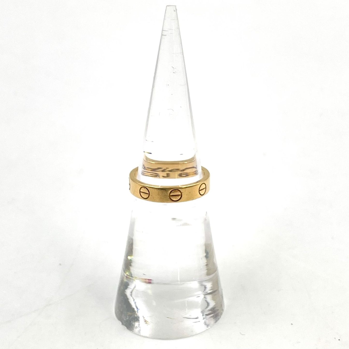 Cartier Mini Love Yellow Gold Ring — view 5