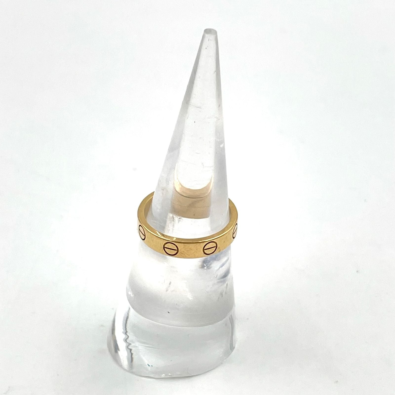 Cartier Mini Love Yellow Gold Ring — view 6