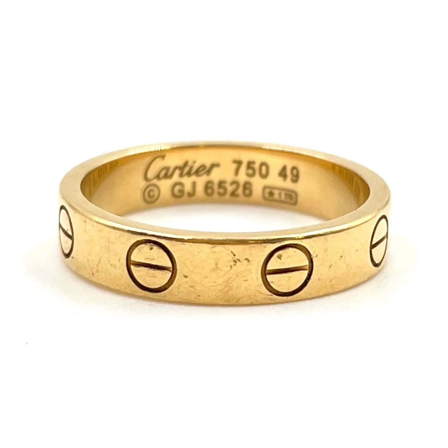 Cartier Mini Love Yellow Gold Ring
