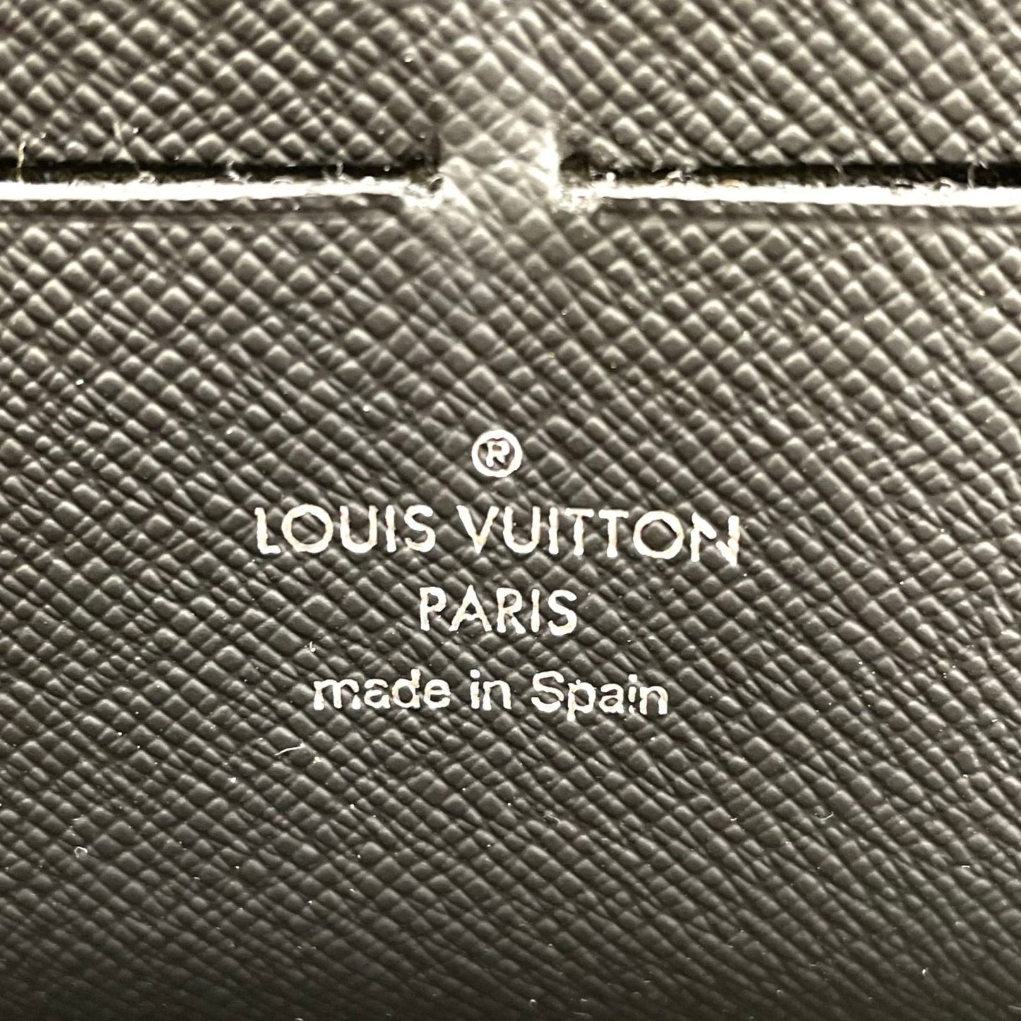 Louis Vuitton Zippy Organizer NM Monogram Eclipse Gray Black Wallet Silver — view 4