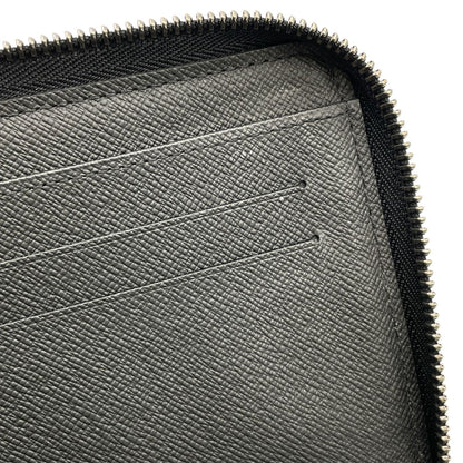 Louis Vuitton Zippy Organizer NM Monogram Eclipse Gray Black Wallet Silver — view 9