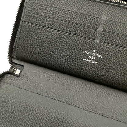 Louis Vuitton Zippy Organizer NM Monogram Eclipse Gray Black Wallet Silver — view 8