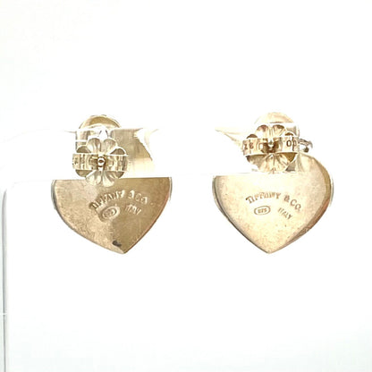 Tiffany & Co Heart &key Silver Earrings — view 2