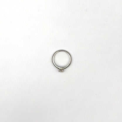 Tiffany & Co Classic Solitaire Diamond Platinum Ring — view 3