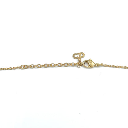 Dior CD Logo Line Stone Necklace — view 7