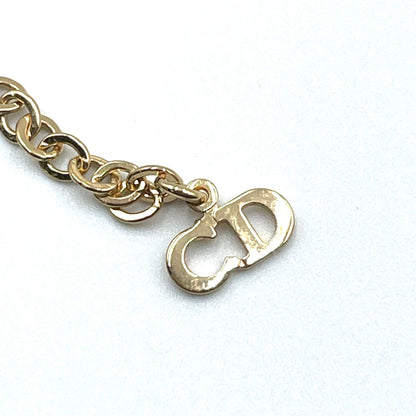 Dior CD Logo Line Stone Necklace — view 4