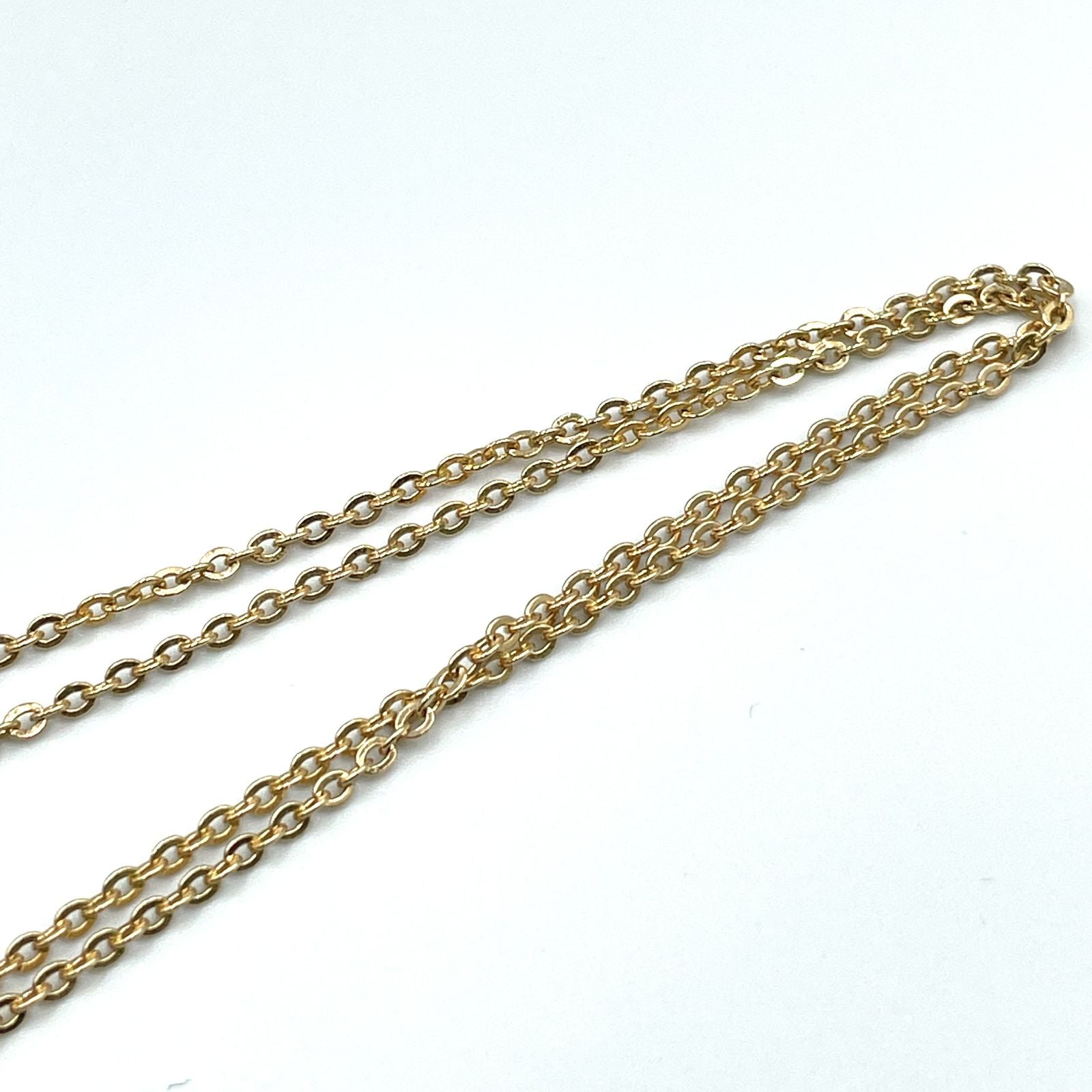 Dior CD Logo Line Stone Necklace — view 6