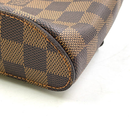 Louis Vuitton Damier Geronimos Brown Belt Bag Gold — view 9