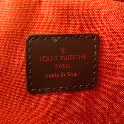 Louis Vuitton Damier Geronimos Brown Belt Bag Gold — view 4