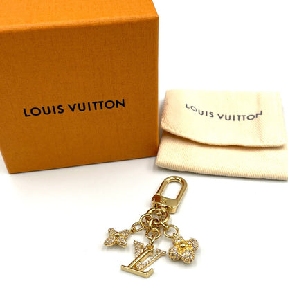 Louis Vuitton Micro Charm LV Iconic Metal Gold Key Holder — view 8