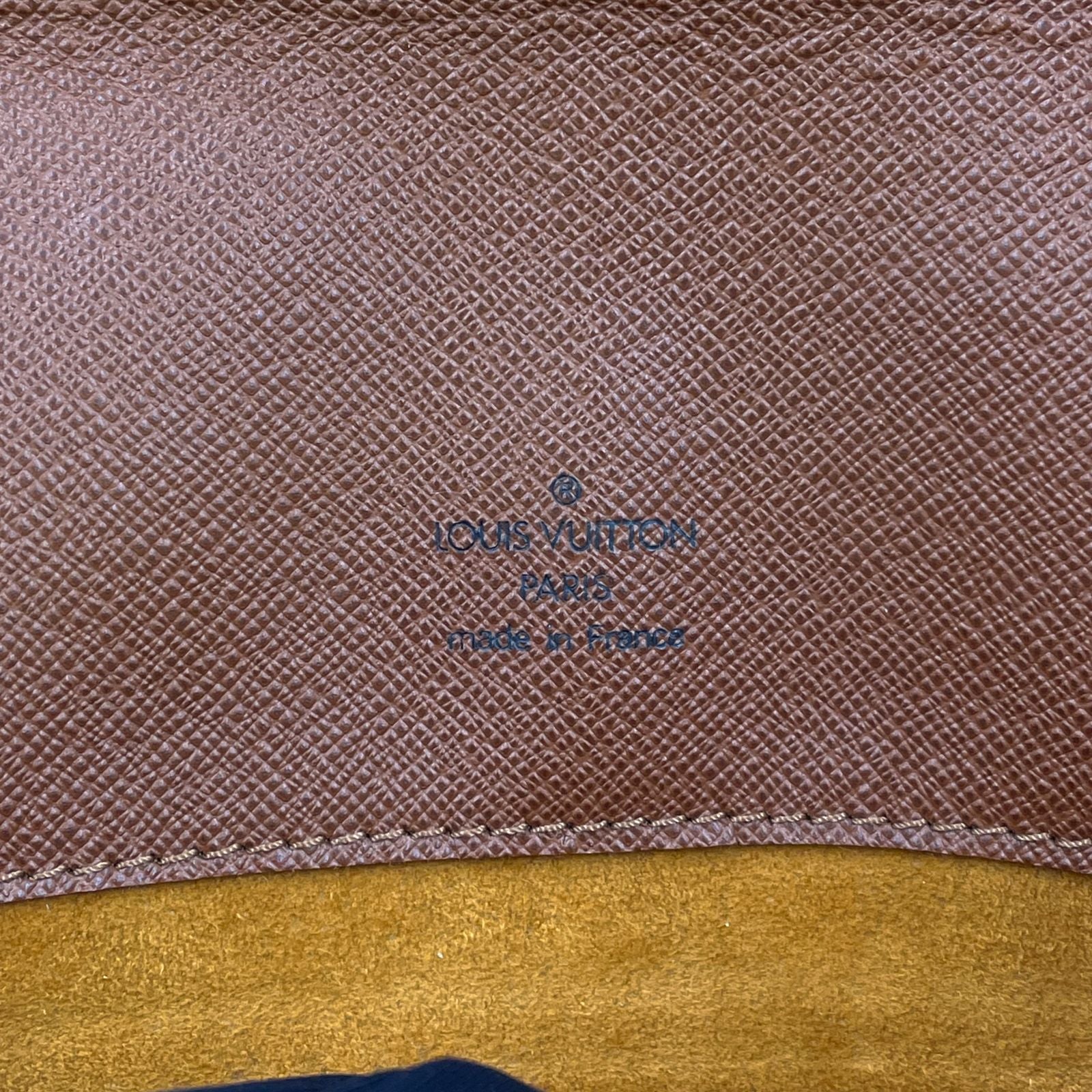 Louis Vuitton Musette Tango Short Strap Monogram Leather Brown Shoulder Bag Gold — view 4