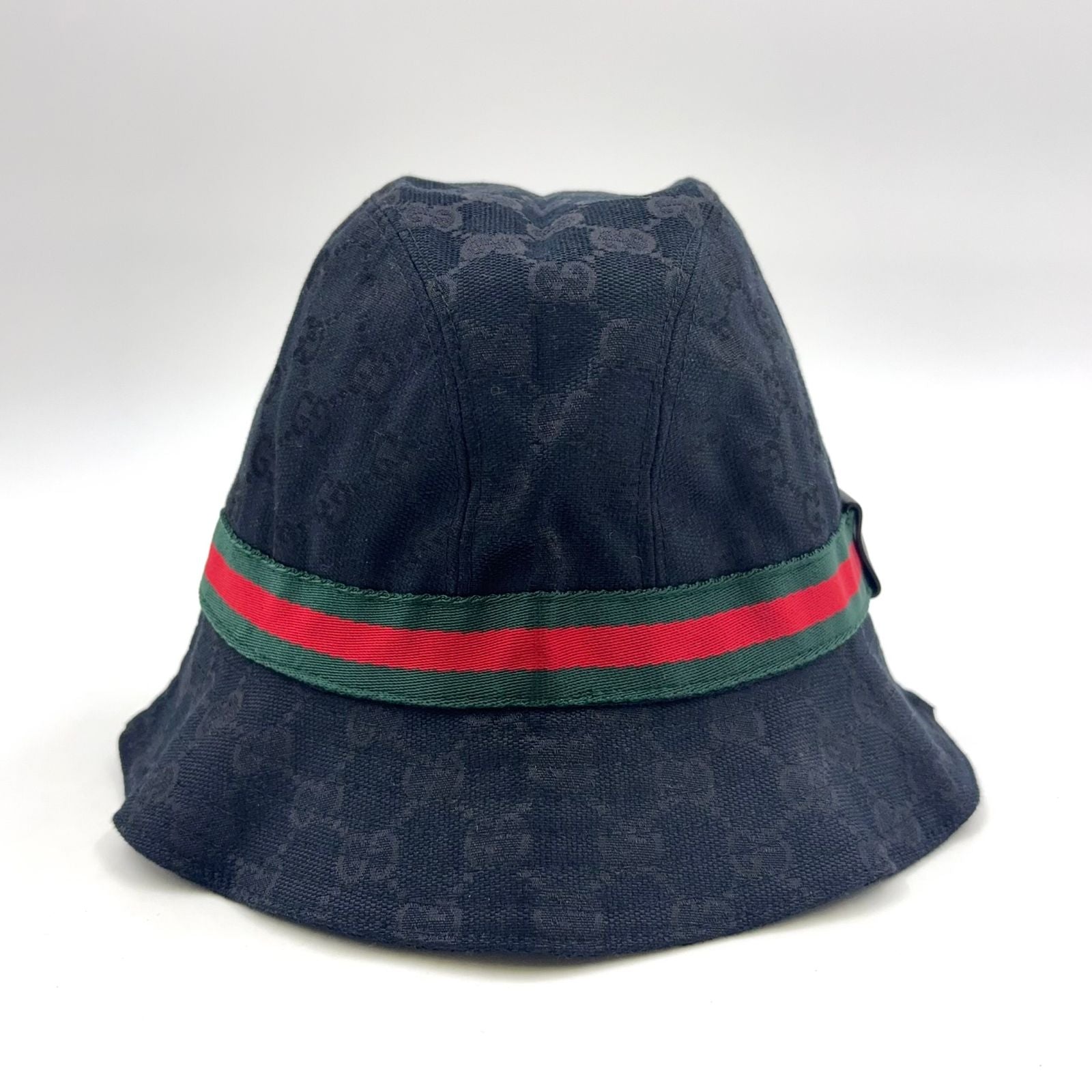 Gucci GG Canvas Green Black Red Hat