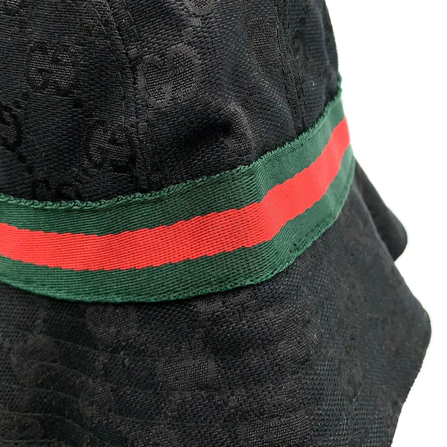 Gucci GG Canvas Green Black Red Hat — view 5
