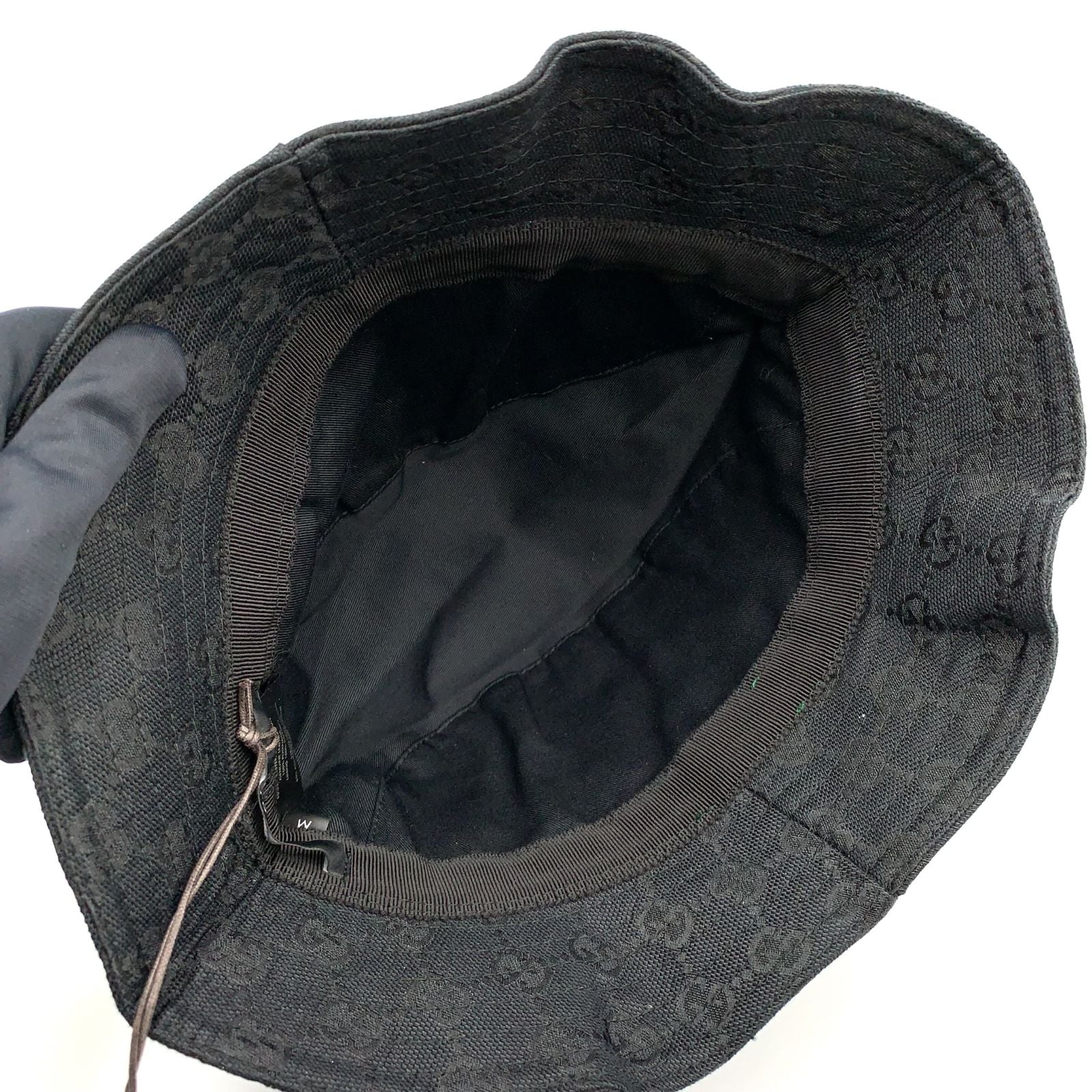 Gucci GG Canvas Green Black Red Hat — view 7