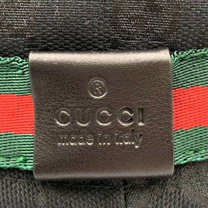 Gucci GG Canvas Green Black Red Hat — view 3