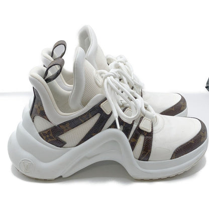 Louis Vuitton LV A-Calf Monogram Canvas Sneakers — view 4