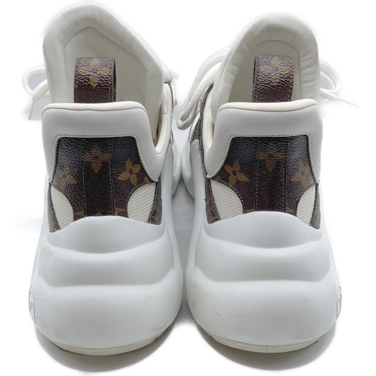 Louis Vuitton LV A-Calf Monogram Canvas Sneakers — view 3