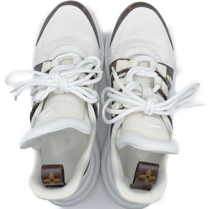 Louis Vuitton LV A-Calf Monogram Canvas Sneakers — view 5