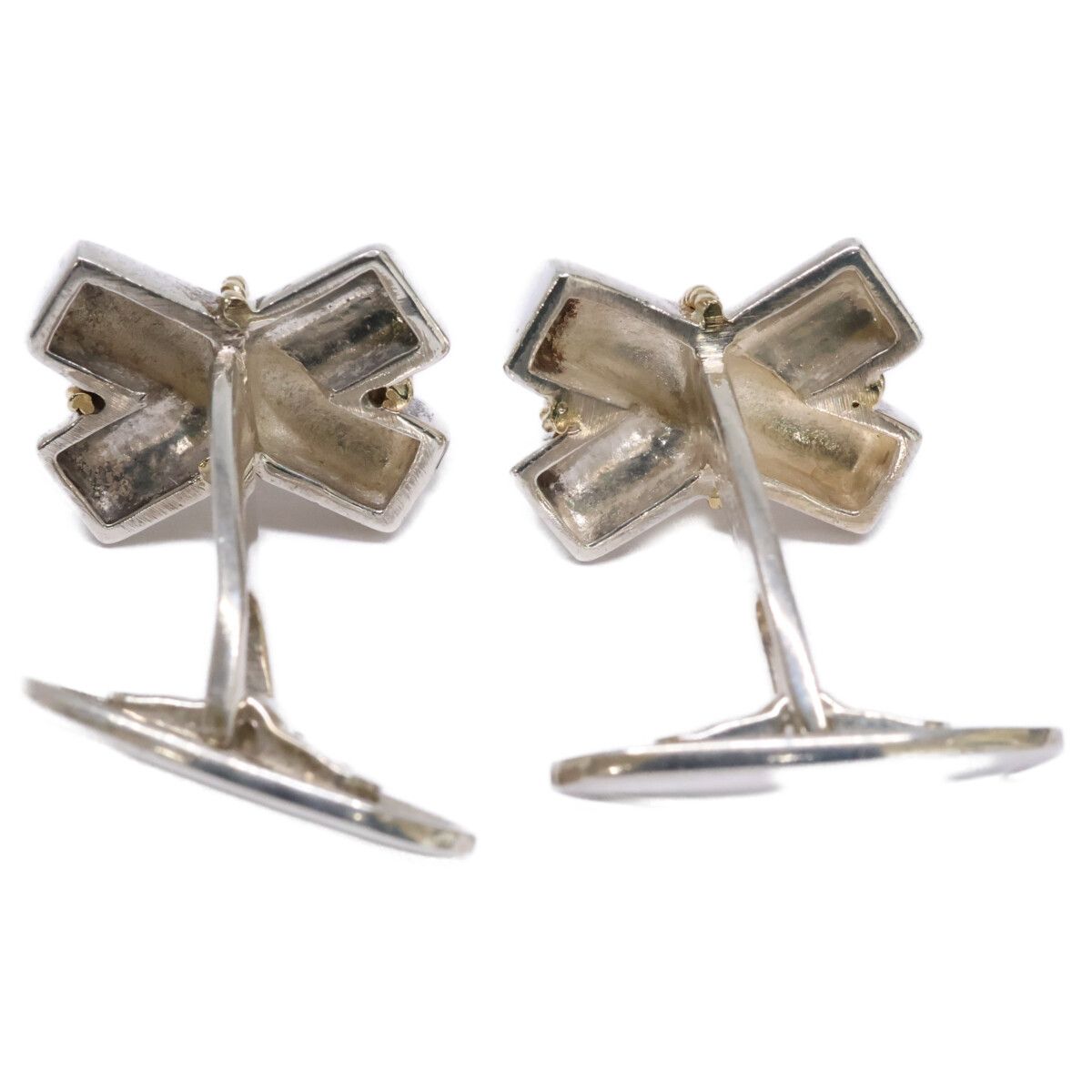 Tiffany & Co Sterling 18k Cross Motif — view 8