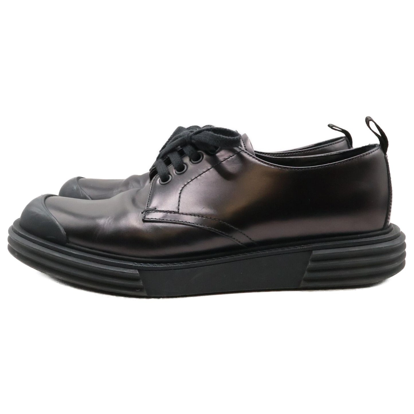 Prada Leather Lace Up Shoes — view 2