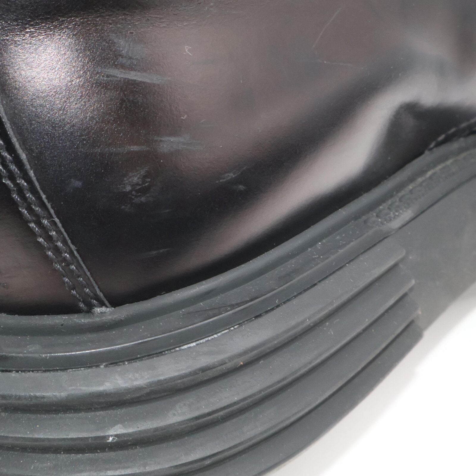 Prada Leather Lace Up Shoes — view 9