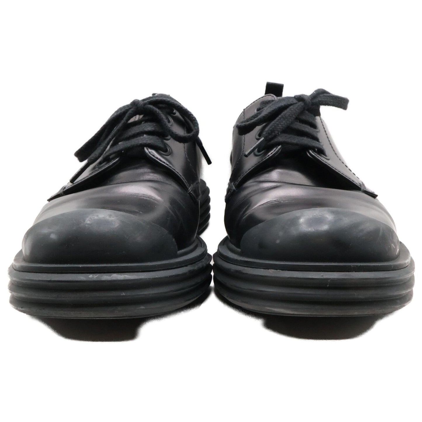 Prada Leather Lace Up Shoes — view 3