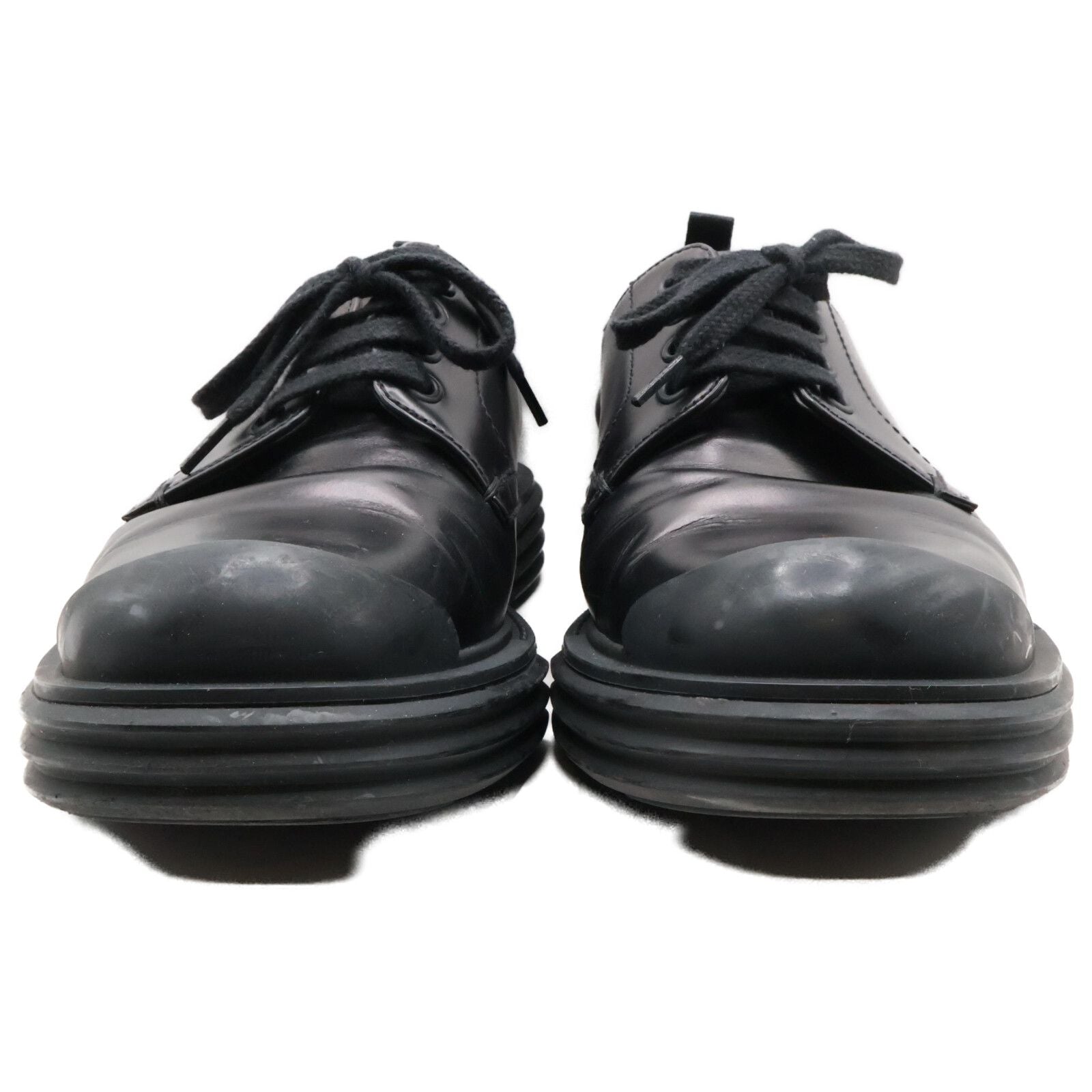 Prada Leather Lace Up Shoes — view 3