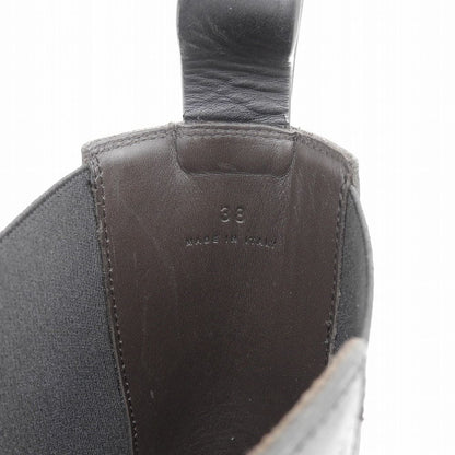 Bottega Veneta Tire Chelsea Boots Shoes Black Orange — view 6