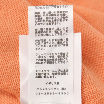 Hermes Cashmere Cotton Series Button Sleeveless Knit 36 Sweater — view 8